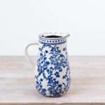 White and Blue Jug - Large